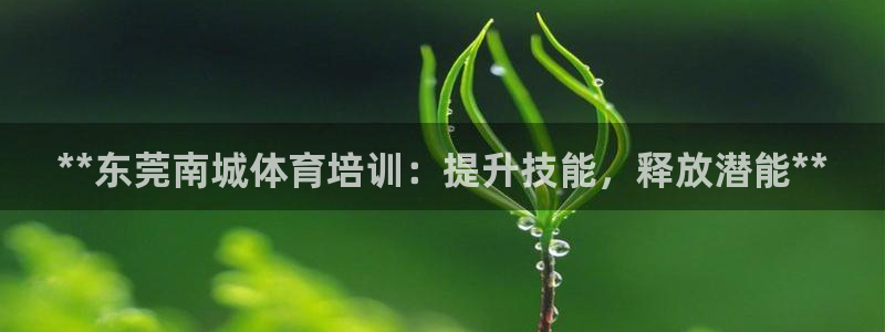 极悦娱乐会被骗吗安全吗：**东莞南城体育培训：提升技