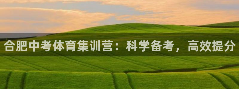 舒客极悦牙膏：合肥中考体育集训营：科学备考，高效提分