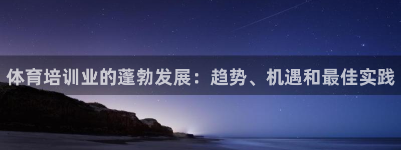 极悦娱乐是资金盘吗：体育培训业的蓬勃发展：趋势、机遇