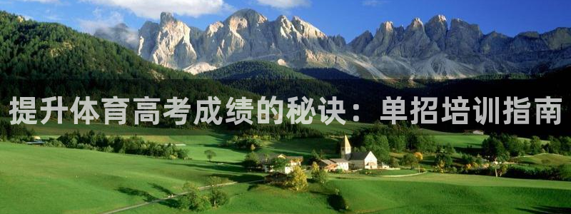 极悦娱乐旗下艺人名单：提升体育高考成绩的秘诀：单招培训指南