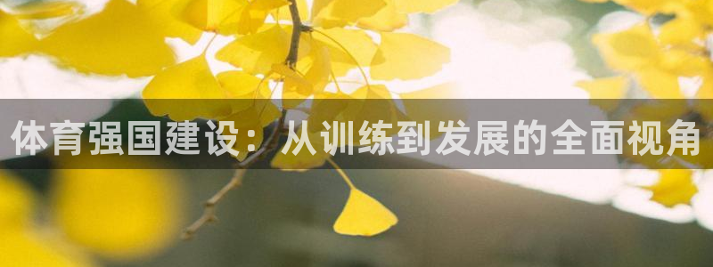 极悦娱乐下载安装手机版：体育强国建设：从训练到发展的全面视角